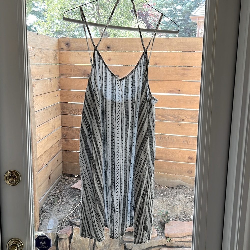 RVCA Swing spaghetti strap dress sz M